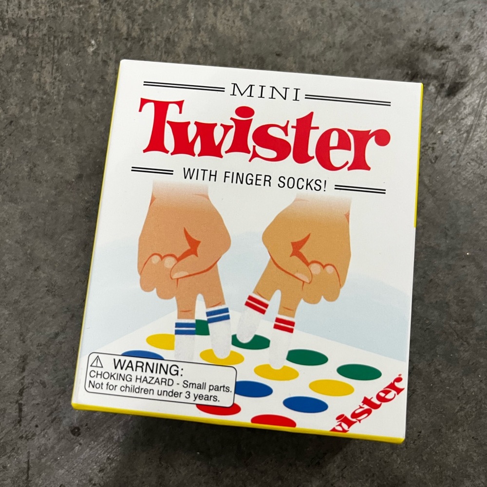 Twister with Finger Socks NEW in BOX